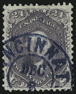 Sale 984, Lot 299, 1861-66 Issue (Scott 69-78)