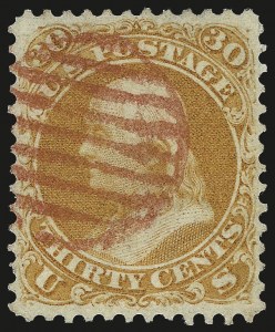 Sale 984, Lot 301, 1861-66 Issue (Scott 69-78)