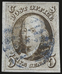 Sale 984, Lot 31, 1847 Issue (Scott 1-2)
