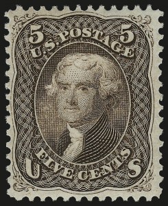 Sale 984, Lot 310, 1861-66 Issue (Scott 69-78)