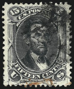 Sale 984, Lot 312, 1861-66 Issue (Scott 69-78)
