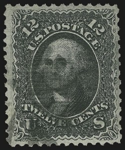 Sale 984, Lot 327, 1867 Experimental Grills (A-Z, Scott 79-85E)