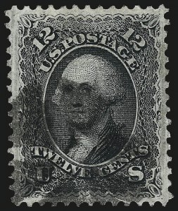 Sale 984, Lot 343, 1867-68 Grilled Issue (F Grill - Scott 92-101)