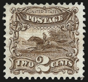 Sale 984, Lot 367, 1c-2c 1869 Pictorial Issue (Scott 112-113)