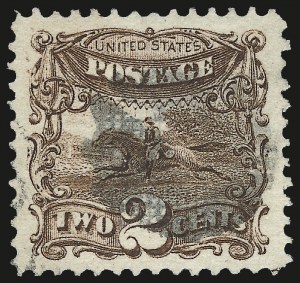 Sale 984, Lot 371, 1c-2c 1869 Pictorial Issue (Scott 112-113)