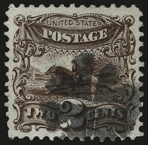 Sale 984, Lot 373, 1c-2c 1869 Pictorial Issue (Scott 112-113)