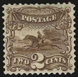 Sale 984, Lot 377, 1c-2c 1869 Pictorial Issue (Scott 112-113)