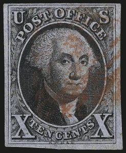 Sale 984, Lot 38, 1847 Issue (Scott 1-2)