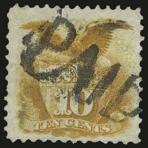 Sale 984, Lot 396, 3c-10c 1869 Pictorial Issue (Scott 114-116)