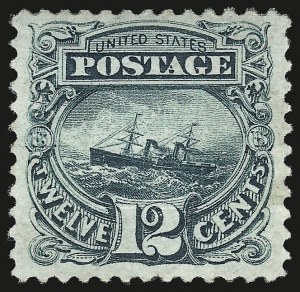 Sale 984, Lot 403, 12c-90c 1869 Pictorial Issue (Scott 117-122)