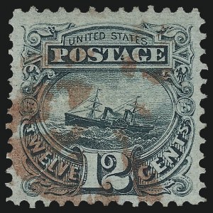 Sale 984, Lot 404, 12c-90c 1869 Pictorial Issue (Scott 117-122)