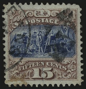 Sale 984, Lot 407, 12c-90c 1869 Pictorial Issue (Scott 117-122)