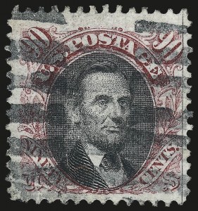 Sale 984, Lot 432, 12c-90c 1869 Pictorial Issue (Scott 117-122)