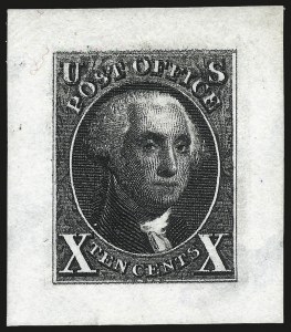 Sale 984, Lot 44, 1875 Reproduction of 1847 Issue (Scott 3-4)