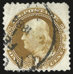Sale 984, Lot 455, 1875 Re-Issue of 1869 Pictorial Issue (Scott 123-133a)