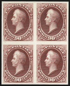 Sale 984, Lot 472, 1870-71 National Bank Note Co. Ungrilled Issue (Scott 145-155)