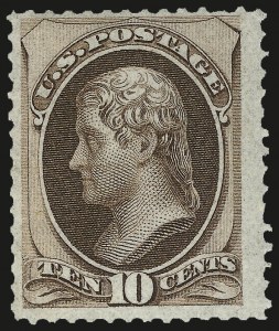Sale 984, Lot 477, 1870-71 National Bank Note Co. Ungrilled Issue (Scott 145-155)