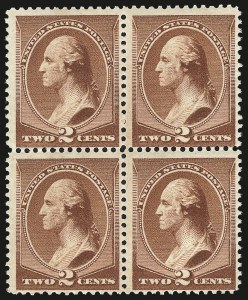Sale 984, Lot 507, 1881-87 American Bank Note Co. Issues (Scott 205-218)
