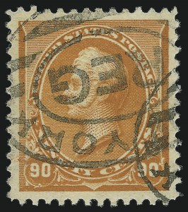 Sale 984, Lot 534, 1890-93 Issue (Scott 219-229)