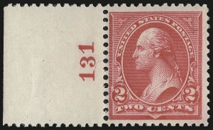 Sale 984, Lot 632, 1894 Unwatermarked Bureau Issue (Scott 246-263)