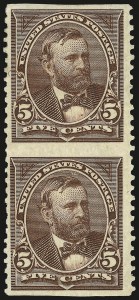 Sale 984, Lot 639, 1894 Unwatermarked Bureau Issue (Scott 246-263)