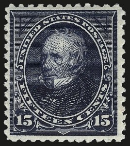 Sale 984, Lot 641, 1894 Unwatermarked Bureau Issue (Scott 246-263)