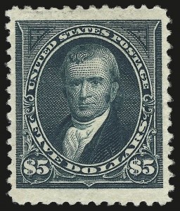 Sale 984, Lot 655, 1894 Unwatermarked Bureau Issue (Scott 246-263)