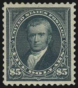 Sale 984, Lot 656, 1894 Unwatermarked Bureau Issue (Scott 246-263)