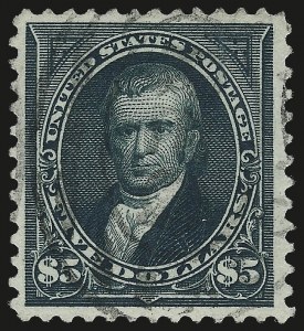 Sale 984, Lot 657, 1894 Unwatermarked Bureau Issue (Scott 246-263)
