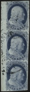 Sale 984, Lot 66, 1c 1851-56 Issue (Scott 5-9)