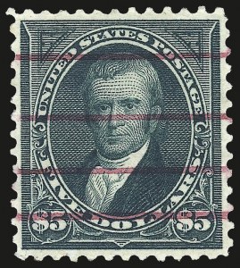 Sale 984, Lot 660, 1894 Unwatermarked Bureau Issue (Scott 246-263)
