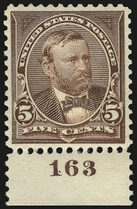 Sale 984, Lot 662, 1895 Watermarked Bureau Issue (Scott 264-278)