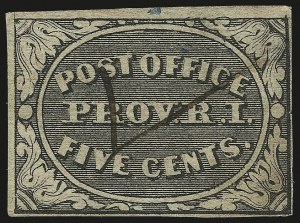 Sale 984, Lot 7, Postmasters Provisionals