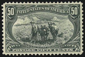 Sale Number 984, Lot Number 709, 1898 Trans-Mississippi Issue (Scott 285-293)