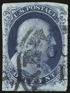 Sale Number 984, Lot Number 71, 1c 1851-56 Issue (Scott 5-9) Sale Number 984, Lot Number 71, 1c 1851-56 Issue (Scott 5-9)