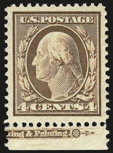 Sale 984, Lot 790, 1908-10 Washington-Franklin Issues (Scott 331-356)