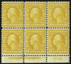 Sale 984, Lot 796, 1908-10 Washington-Franklin Issues (Scott 331-356)