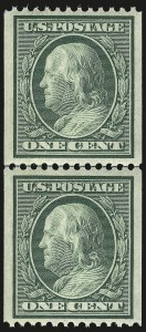 Sale Number 984, Lot Number 805, 1908-10 Washington-Franklin Issues (Scott 331-356)