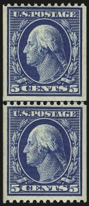 Sale 984, Lot 807, 1908-10 Washington-Franklin Issues (Scott 331-356)