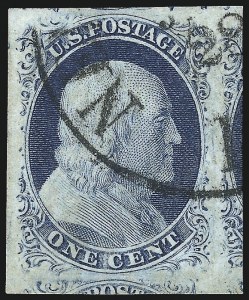 Sale Number 984, Lot Number 81, 1c 1851-56 Issue (Scott 5-9) Sale Number 984, Lot Number 81, 1c 1851-56 Issue (Scott 5-9)