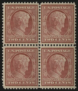Sale 984, Lot 821, 1909 Commemorative Issues (Scott 367-373)