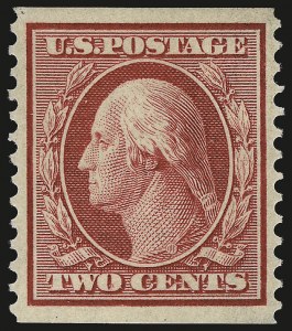 Sale 984, Lot 840, 1910-13 Washington-Franklin Issue (Scott 374-396)