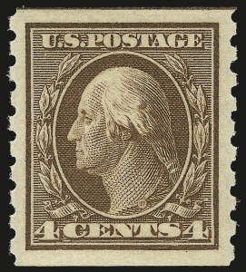Sale 984, Lot 845, 1910-13 Washington-Franklin Issue (Scott 374-396)