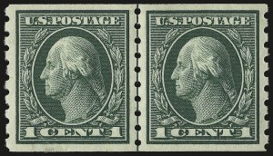 Sale Number 984, Lot Number 865, 1912-14 Washington-Franklin Issue (Scott 405-423)