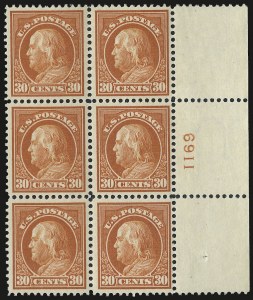 Sale 984, Lot 875, 1912-14 Washington-Franklin Issue (Scott 405-423)