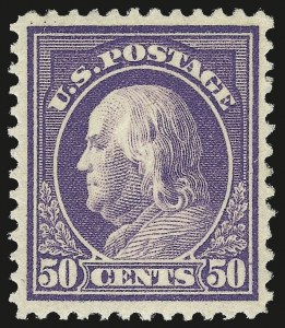 Sale 984, Lot 877, 1912-14 Washington-Franklin Issue (Scott 405-423)