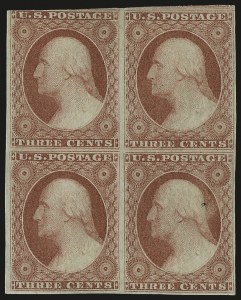 Sale 984, Lot 89, 3c 1851-56 Issue (Scott 10-11A)