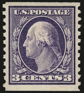 Sale Number 984, Lot Number 891, 1913-15 Washington-Franklin Issues (Scott 424-460)