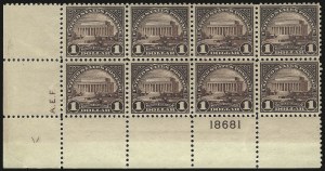 Sale 984, Lot 971, 1922-29 Issues (Scott 551-573)