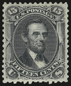 Sale 989, Lot 105, 1867-68 Grilled Issue and 1875 Re-Issue